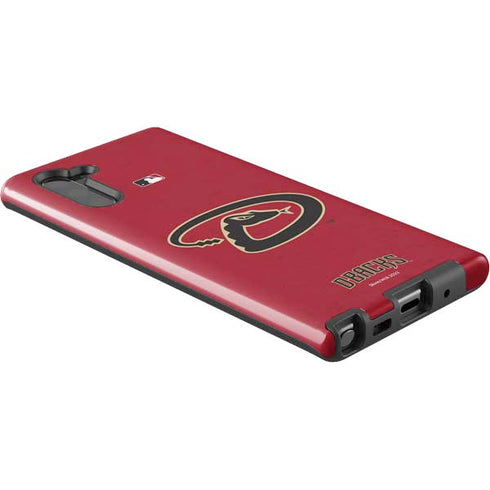MLB Arizona Diamondbacks - Secondary Solid Distressed Galaxy Note 10 Pro Case