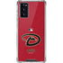 MLB Arizona Diamondbacks - Secondary Solid Distressed Galaxy Note20 5G Clear Case