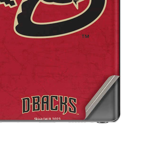 MLB Arizona Diamondbacks - Secondary Solid Distressed Galaxy Note20 5G Skin