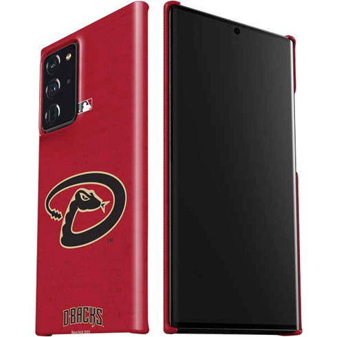 MLB Arizona Diamondbacks - Secondary Solid Distressed Galaxy Note20 Ultra 5G Lite Case