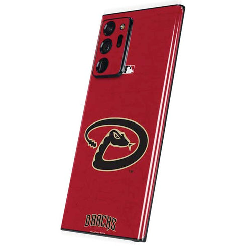 MLB Arizona Diamondbacks - Secondary Solid Distressed Galaxy Note20 Ultra 5G Skin