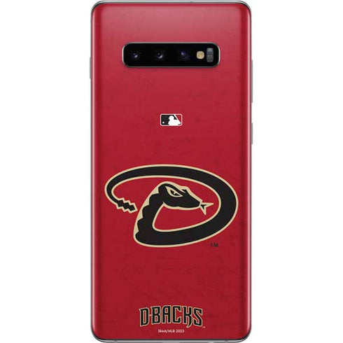 MLB Arizona Diamondbacks - Secondary Solid Distressed Galaxy S10 Plus Skin