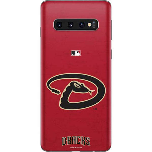 MLB Arizona Diamondbacks - Secondary Solid Distressed Galaxy S10 Skin