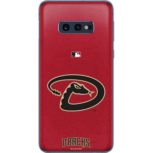 MLB Arizona Diamondbacks - Secondary Solid Distressed Galaxy S10e Skin
