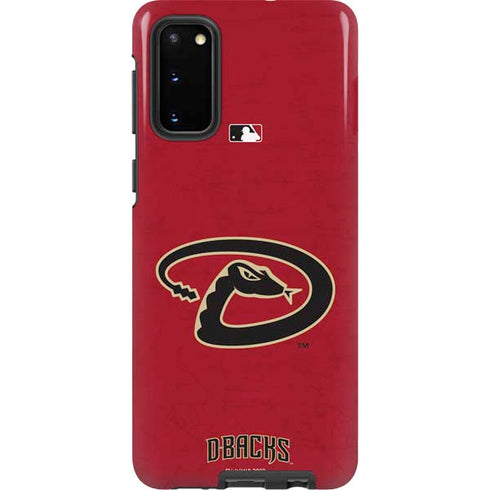 MLB Arizona Diamondbacks - Secondary Solid Distressed Galaxy S20 Pro Case