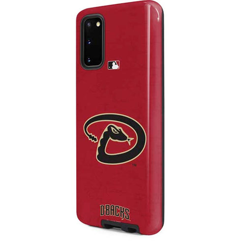 MLB Arizona Diamondbacks - Secondary Solid Distressed Galaxy S20 Pro Case
