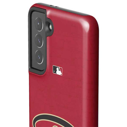 MLB Arizona Diamondbacks - Secondary Solid Distressed Galaxy S21 5G Pro Case
