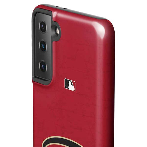 MLB Arizona Diamondbacks - Secondary Solid Distressed Galaxy S21 Plus 5G Pro Case