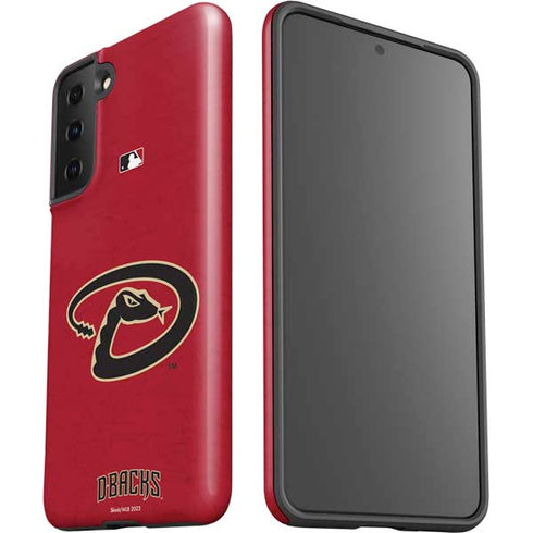 MLB Arizona Diamondbacks - Secondary Solid Distressed Galaxy S21 Plus 5G Pro Case