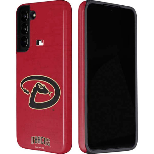 MLB Arizona Diamondbacks - Secondary Solid Distressed Galaxy S22 Plus Pro Case