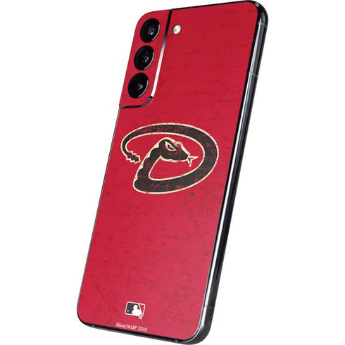 MLB Arizona Diamondbacks - Secondary Solid Distressed Galaxy S22 Plus Skin