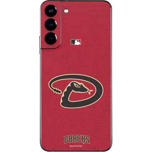 MLB Arizona Diamondbacks - Secondary Solid Distressed Galaxy S22 Plus Skin