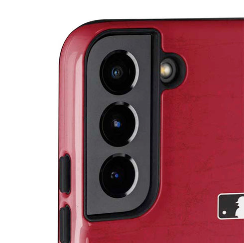 MLB Arizona Diamondbacks - Secondary Solid Distressed Galaxy S22 Pro Case