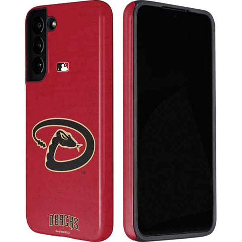 MLB Arizona Diamondbacks - Secondary Solid Distressed Galaxy S22 Pro Case