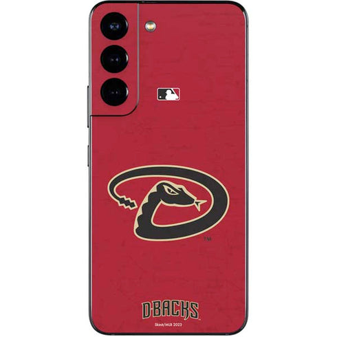 MLB Arizona Diamondbacks - Secondary Solid Distressed Galaxy S22 Skin