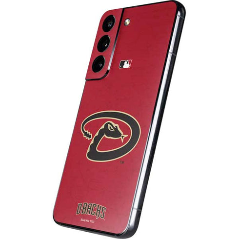 MLB Arizona Diamondbacks - Secondary Solid Distressed Galaxy S22 Skin
