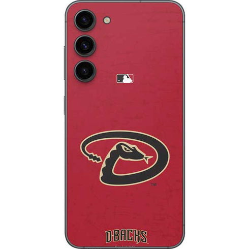 MLB Arizona Diamondbacks - Secondary Solid Distressed Galaxy S23 Plus Skin