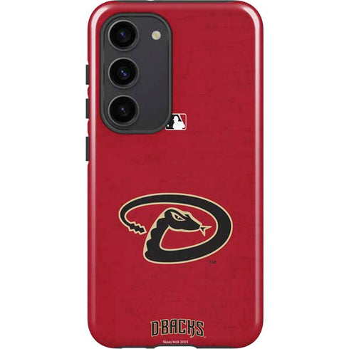 MLB Arizona Diamondbacks - Secondary Solid Distressed Galaxy S23 Pro Case