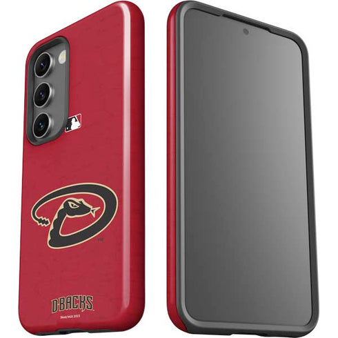 MLB Arizona Diamondbacks - Secondary Solid Distressed Galaxy S23 Pro Case