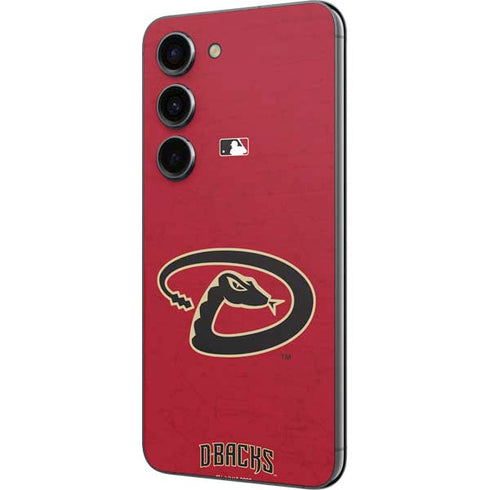 MLB Arizona Diamondbacks - Secondary Solid Distressed Galaxy S23 Skin