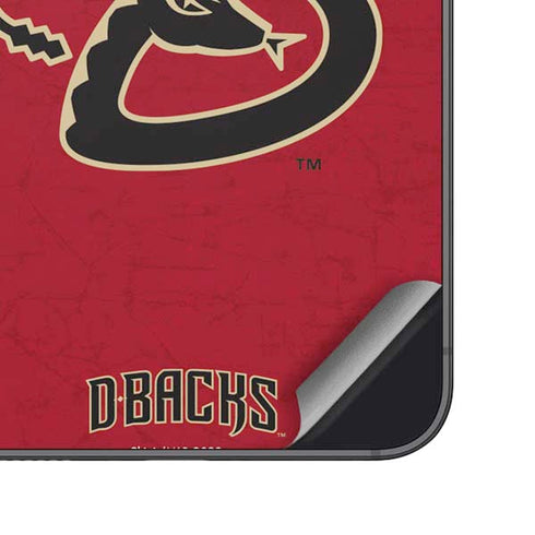 MLB Arizona Diamondbacks - Secondary Solid Distressed Galaxy S23 Skin