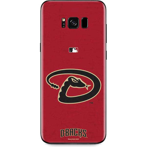 MLB Arizona Diamondbacks - Secondary Solid Distressed Galaxy S8 Skin
