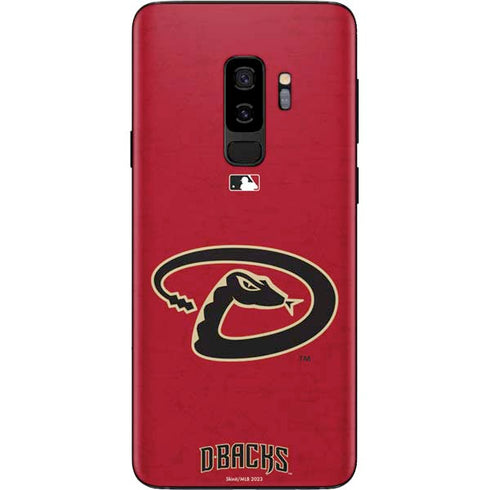 MLB Arizona Diamondbacks - Secondary Solid Distressed Galaxy S9 Plus Skin