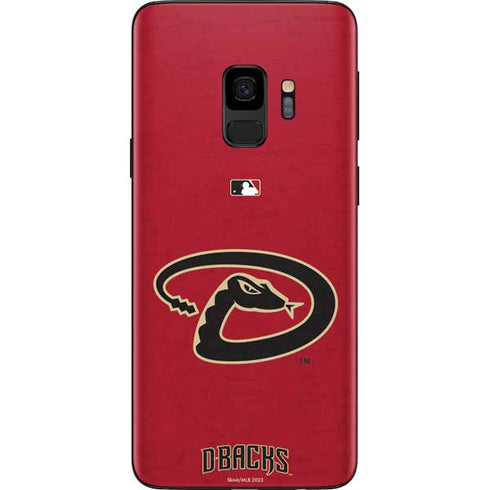 MLB Arizona Diamondbacks - Secondary Solid Distressed Galaxy S9 Skin