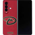 MLB Arizona Diamondbacks - Secondary Solid Distressed Galaxy Z Fold4 5G Skin