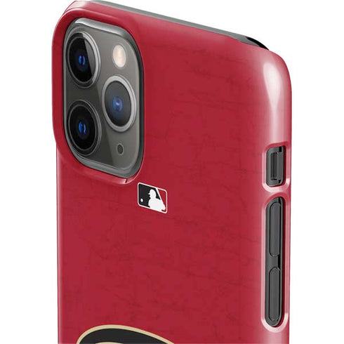 MLB Arizona Diamondbacks - Secondary Solid Distressed iPhone 11 Pro Lite Case