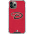 MLB Arizona Diamondbacks - Secondary Solid Distressed iPhone 11 Pro Max Clear Case