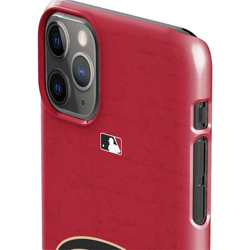MLB Arizona Diamondbacks - Secondary Solid Distressed iPhone 11 Pro Max Lite Case