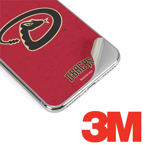 MLB Arizona Diamondbacks - Secondary Solid Distressed iPhone 11 Pro Skin
