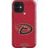 MLB Arizona Diamondbacks - Secondary Solid Distressed iPhone 12 Impact Case