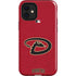 MLB Arizona Diamondbacks - Secondary Solid Distressed iPhone 12 Mini Impact Case