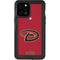MLB Arizona Diamondbacks - Secondary Solid Distressed iPhone 12 Pro Max Waterproof Case