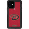 MLB Arizona Diamondbacks - Secondary Solid Distressed iPhone 12 Waterproof Case