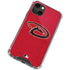 MLB Arizona Diamondbacks - Secondary Solid Distressed iPhone 13 Mini Clear Case