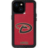 MLB Arizona Diamondbacks - Secondary Solid Distressed iPhone 13 Mini Waterproof Case