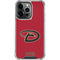 MLB Arizona Diamondbacks - Secondary Solid Distressed iPhone 13 Pro Clear Case