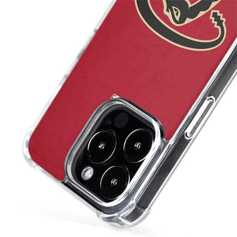 MLB Arizona Diamondbacks - Secondary Solid Distressed iPhone 13 Pro Max MagSafe Case