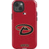 MLB Arizona Diamondbacks - Secondary Solid Distressed iPhone 15 Impact Case