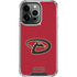 MLB Arizona Diamondbacks - Secondary Solid Distressed iPhone 15 Pro Clear Case