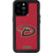 MLB Arizona Diamondbacks - Secondary Solid Distressed iPhone 14 Pro Max Waterproof Case