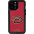 MLB Arizona Diamondbacks - Secondary Solid Distressed iPhone 14 Pro Max Waterproof Case
