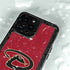 MLB Arizona Diamondbacks - Secondary Solid Distressed iPhone 14 Pro Max Waterproof Case