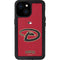 MLB Arizona Diamondbacks - Secondary Solid Distressed iPhone 15 Waterproof Case