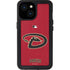 MLB Arizona Diamondbacks - Secondary Solid Distressed iPhone 15 Waterproof Case