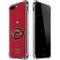 MLB Arizona Diamondbacks - Secondary Solid Distressed iPhone 7/8 Plus Clear Case