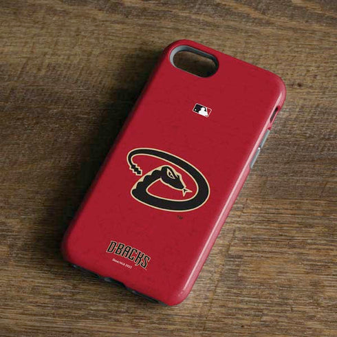 MLB Arizona Diamondbacks - Secondary Solid Distressed iPhone 7 Pro Case